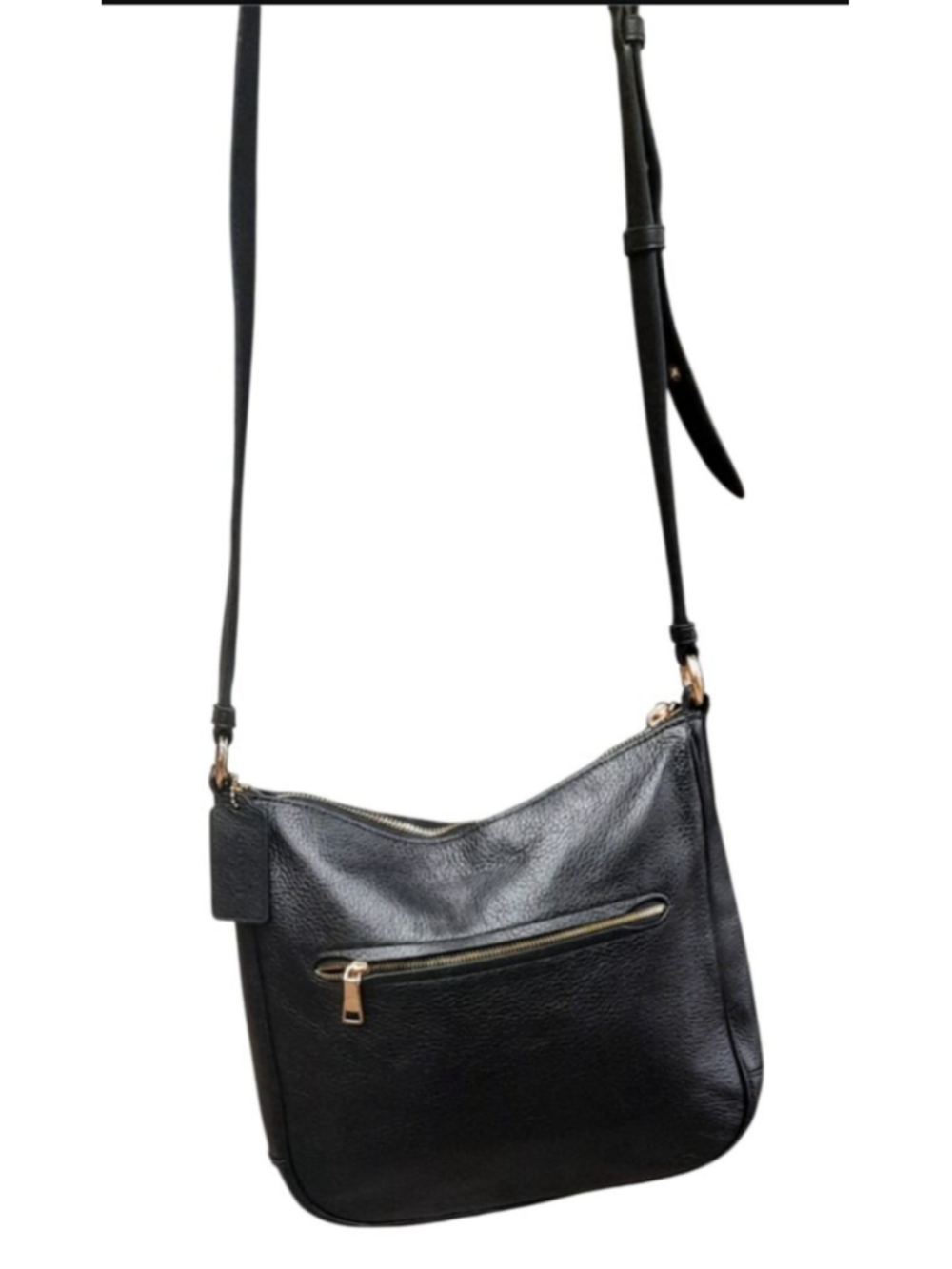 COACH ELLIE file bag C1648 Black Leather - Shoulder Bag - Picture 5 of 8